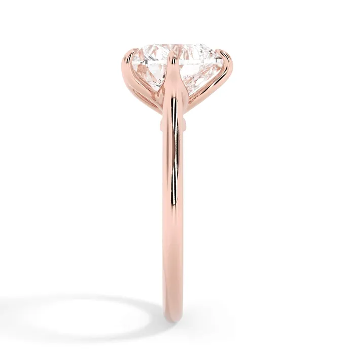 Petal Basket Solitaire Engagement Ring Setting deBebians Rings Petal Basket Solitaire Engagement Ring Setting deBebians Rings