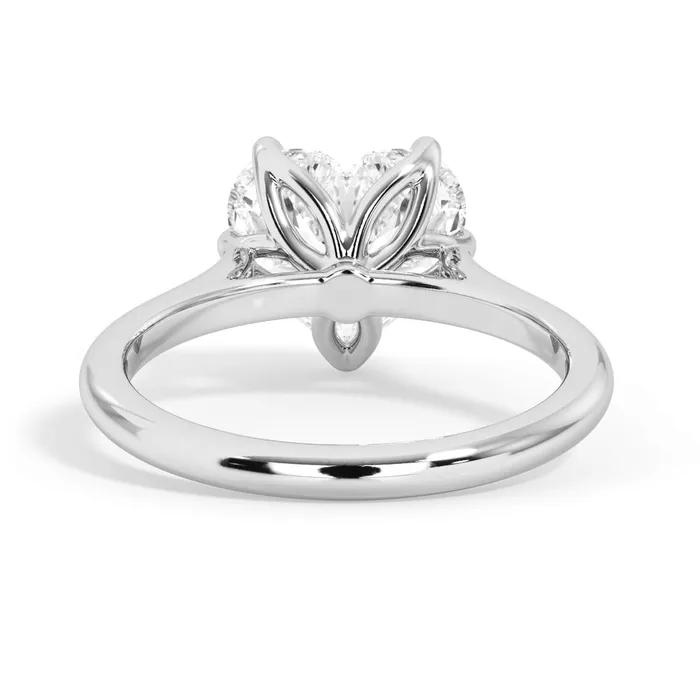Petal Basket Solitaire Engagement Ring Setting deBebians Rings Petal Basket Solitaire Engagement Ring Setting deBebians Rings