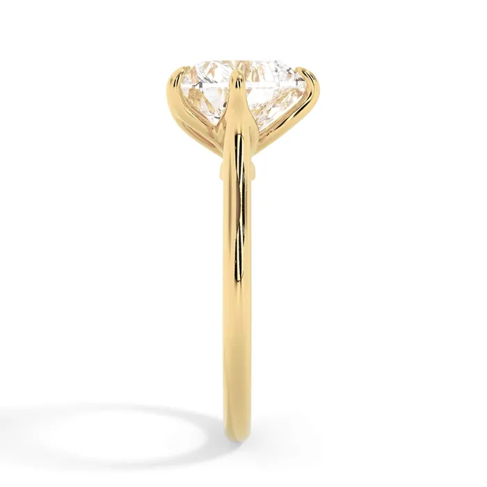 Petal Basket Solitaire Engagement Ring Setting deBebians Rings Petal Basket Solitaire Engagement Ring Setting deBebians Rings