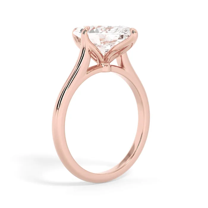 Petal Basket Solitaire Engagement Ring Setting deBebians Rings Petal Basket Solitaire Engagement Ring Setting deBebians Rings