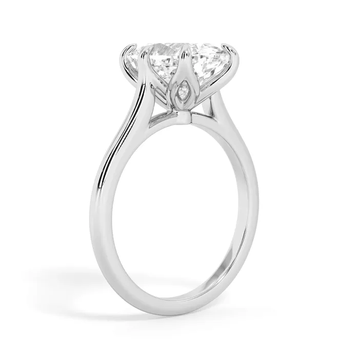 Petal Basket Solitaire Engagement Ring Setting deBebians Rings Petal Basket Solitaire Engagement Ring Setting deBebians Rings