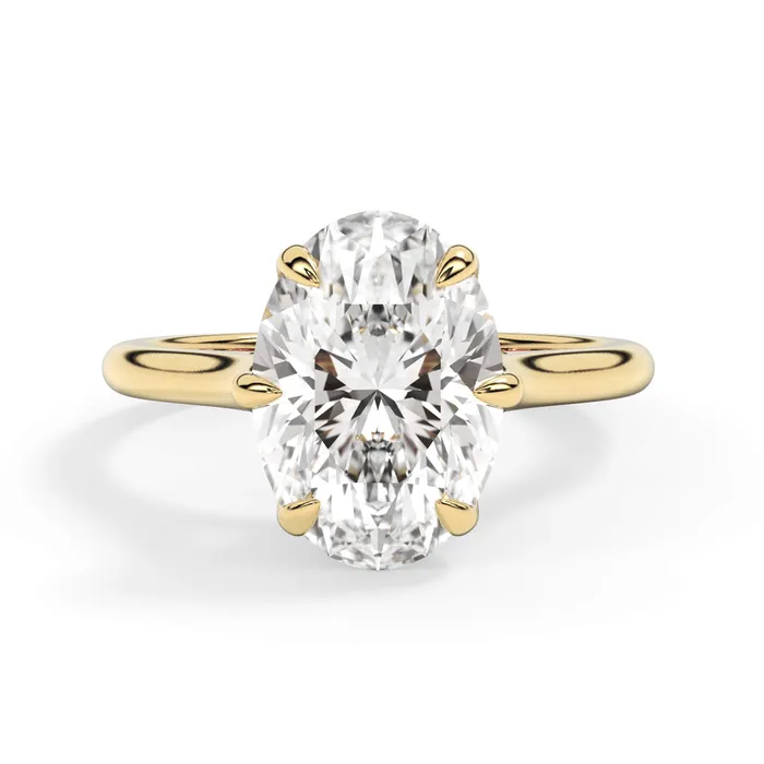 Petal Basket Solitaire Engagement Ring Setting deBebians Rings Petal Basket Solitaire Engagement Ring Setting deBebians Rings