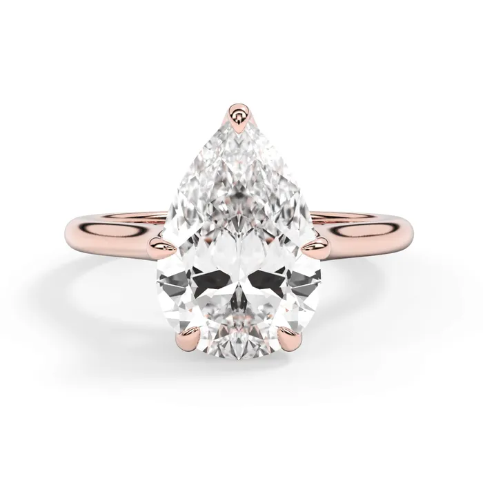 Petal Basket Solitaire Engagement Ring Setting deBebians Rings Petal Basket Solitaire Engagement Ring Setting deBebians Rings