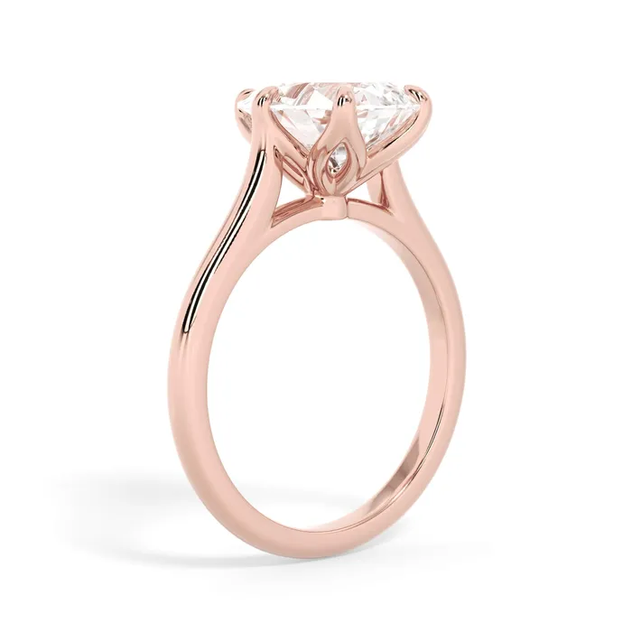 Petal Basket Solitaire Engagement Ring Setting deBebians Rings Petal Basket Solitaire Engagement Ring Setting deBebians Rings