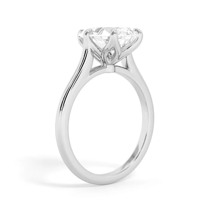 Petal Basket Solitaire Engagement Ring Setting deBebians Rings Petal Basket Solitaire Engagement Ring Setting deBebians Rings