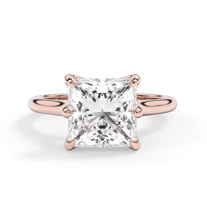 Petal Basket Solitaire Engagement Ring Setting deBebians Rings Petal Basket Solitaire Engagement Ring Setting deBebians Rings