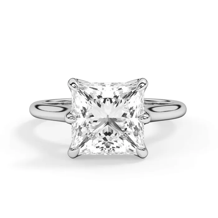 Petal Basket Solitaire Engagement Ring Setting deBebians Rings Petal Basket Solitaire Engagement Ring Setting deBebians Rings