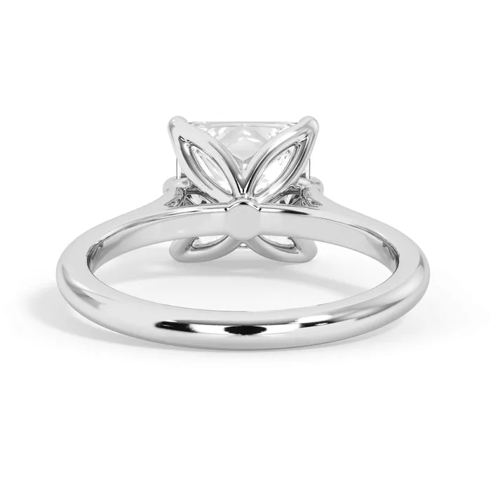 Petal Basket Solitaire Engagement Ring Setting deBebians Rings Petal Basket Solitaire Engagement Ring Setting deBebians Rings