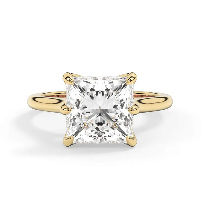 Petal Basket Solitaire Engagement Ring Setting deBebians Rings Petal Basket Solitaire Engagement Ring Setting deBebians Rings