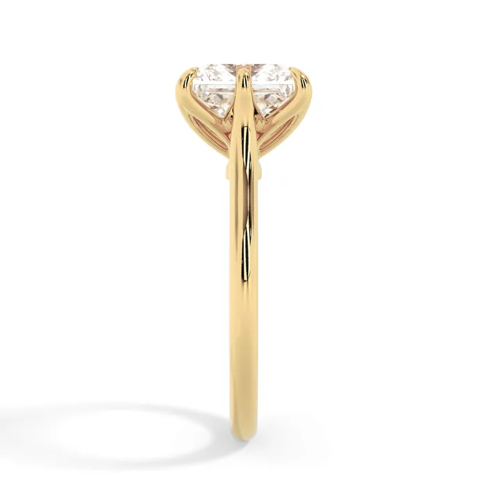 Petal Basket Solitaire Engagement Ring Setting deBebians Rings Petal Basket Solitaire Engagement Ring Setting deBebians Rings