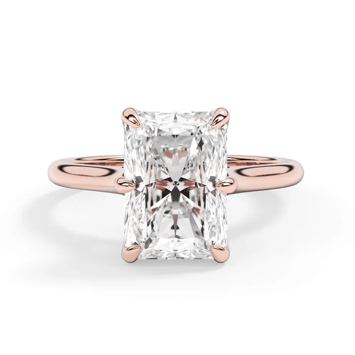 Petal Basket Solitaire Engagement Ring Setting deBebians Rings Petal Basket Solitaire Engagement Ring Setting deBebians Rings