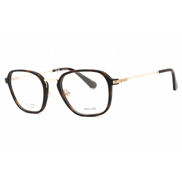 Police Mens Eyeglasses Matte Dark Havana Injected Propionate Square VPLG78 722M Police Rings Police Mens Eyeglasses Matte Dark Havana Injected Propionate Square VPLG78 722M Police Rings