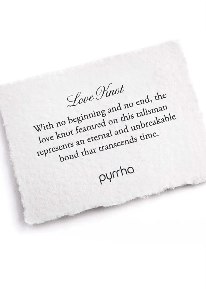 Pyrrha Love Knot Bracelets