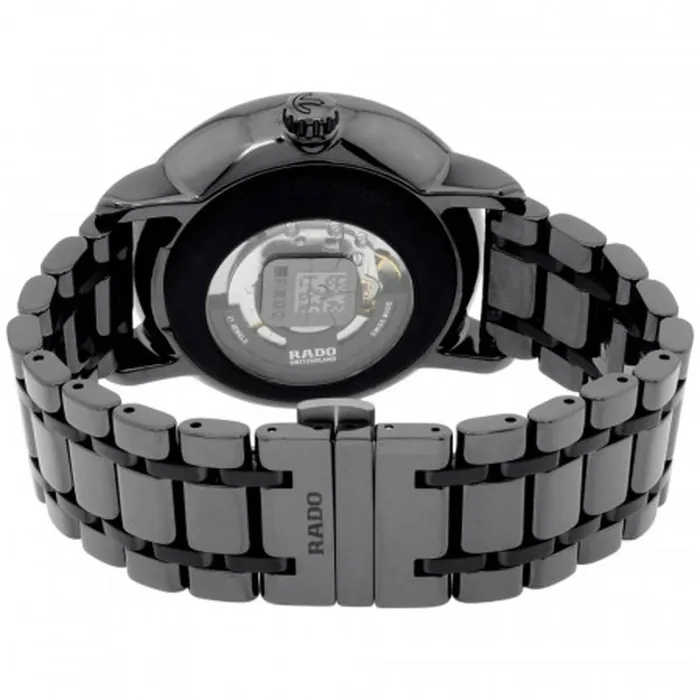 RADO Bracelets Rado Mens Automatic Watch DiaMaster Black Dial Ceramic Bracelet R14127152 RADO Bracelets Rado Mens Automatic Watch DiaMaster Black Dial Ceramic Bracelet R14127152