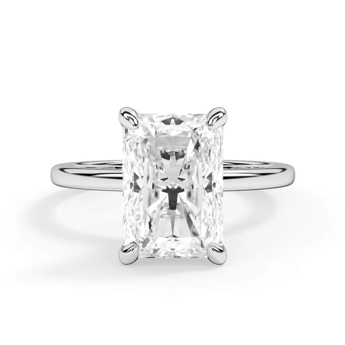 Rings deBebians Under Halo Diamond Wrap Engagement Ring Yellow Gold Wrap