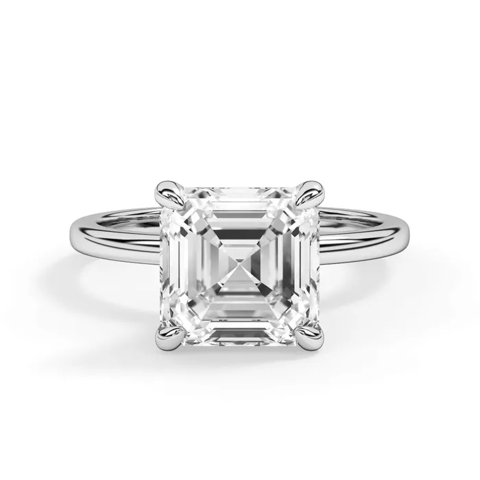 Rings deBebians Under Halo Diamond Wrap Engagement Ring Yellow Gold Wrap