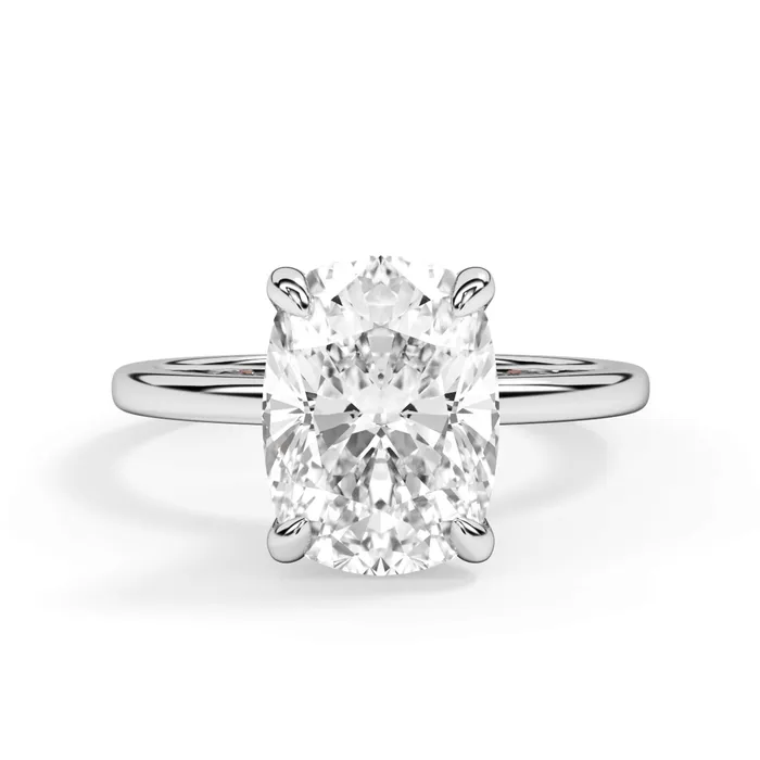 Rings deBebians Under Halo Diamond Wrap Engagement Ring Yellow Gold Wrap