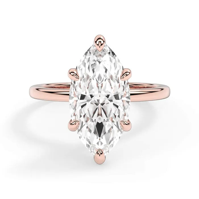 Rings deBebians Under Halo Diamond Wrap Engagement Ring Yellow Gold Wrap
