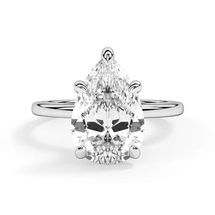 Rings deBebians Under Halo Diamond Wrap Engagement Ring Yellow Gold Wrap