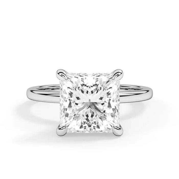 Rings deBebians Under Halo Diamond Wrap Engagement Ring Yellow Gold Wrap