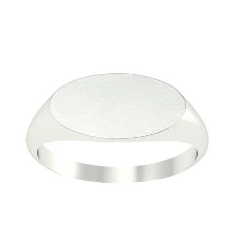 Rings Elongated Oval Signet Ring for Women 13mm x 8mm deBebians Rings Elongated Oval Signet Ring for Women 13mm x 8mm deBebians
