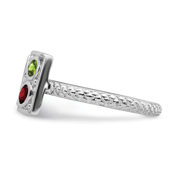 Rings Stackable Expressions Sterling Silver Stackable Expressions Gemstone Ring QSK796 Rings Stackable Expressions Sterling Silver Stackable Expressions Gemstone Ring QSK796