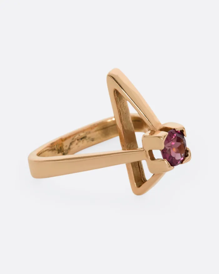 Rings Tourmaline Angular Ring HENRI DAVID PRESENTS HALLOWEEN