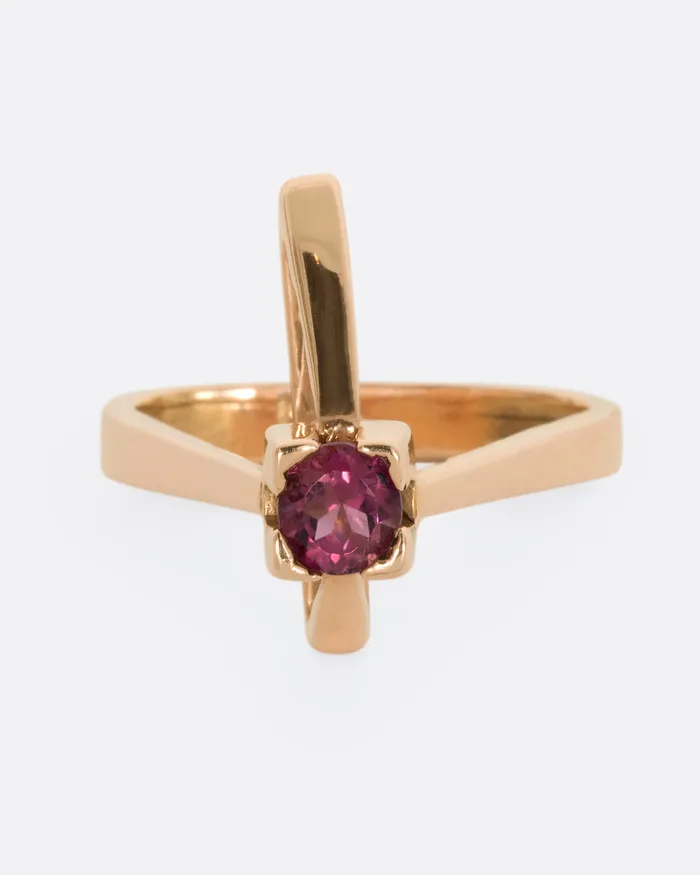 Rings Tourmaline Angular Ring HENRI DAVID PRESENTS HALLOWEEN Rings Tourmaline Angular Ring HENRI DAVID PRESENTS HALLOWEEN