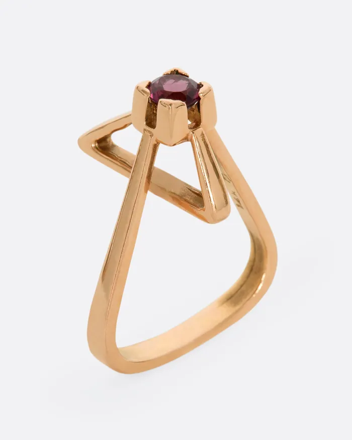Rings Tourmaline Angular Ring HENRI DAVID PRESENTS HALLOWEEN Rings Tourmaline Angular Ring HENRI DAVID PRESENTS HALLOWEEN