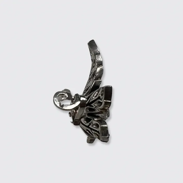 Rings Victorian RoseCut Diamond Maple Leaf Brooch 21stfinds