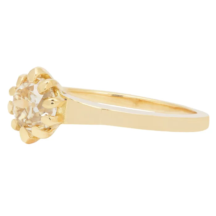 Solaria Diamond Ring Lauren Wolf Jewelry Rings
