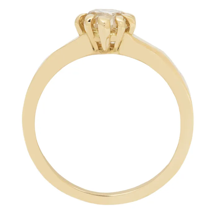 Solaria Diamond Ring Lauren Wolf Jewelry Rings