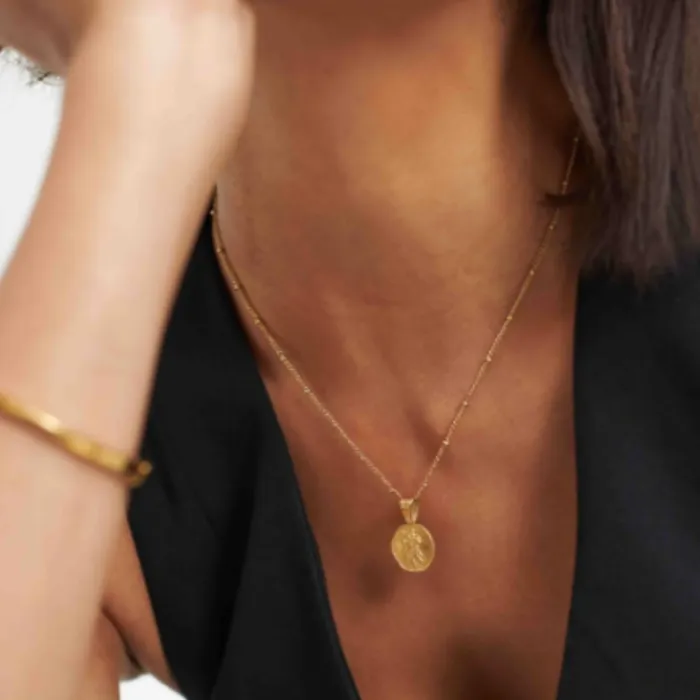 St Christopher Necklace Stay Safe Wherever You Go VVS Jewelry Necklaces