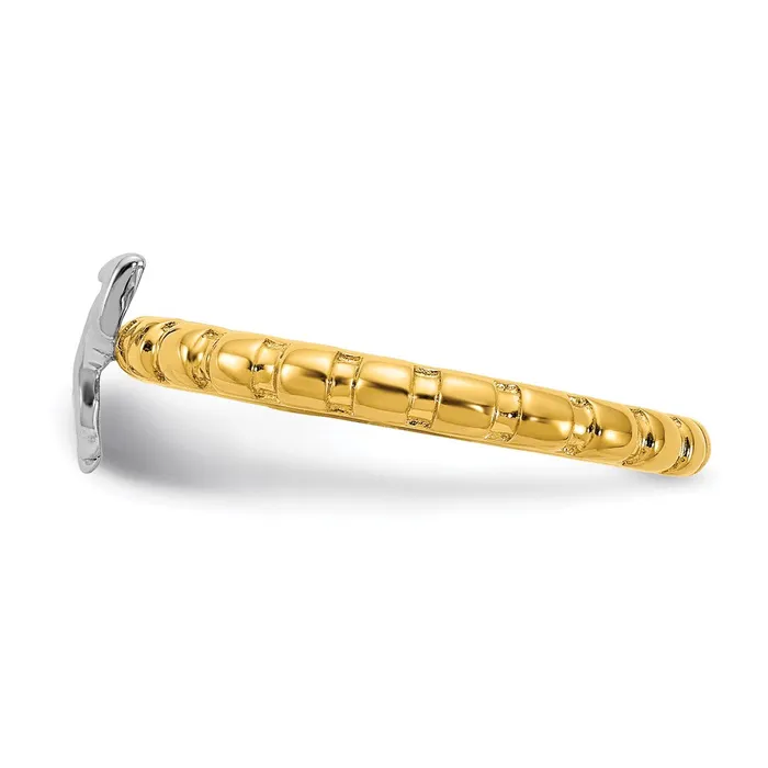 Sterling Silver Stackable Expressions Gold Rhodplate Arrow Ring QSK2050 Stackable Expressions Rings Sterling Silver Stackable Expressions Gold Rhodplate Arrow Ring QSK2050 Stackable Expressions Rings
