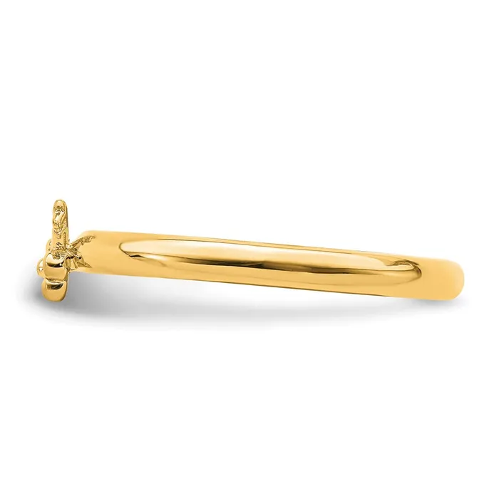 Sterling Silver Stackable Expressions Yellowplated Key Ring QSK1962 Stackable Expressions Rings Sterling Silver Stackable Expressions Yellowplated Key Ring QSK1962 Stackable Expressions Rings