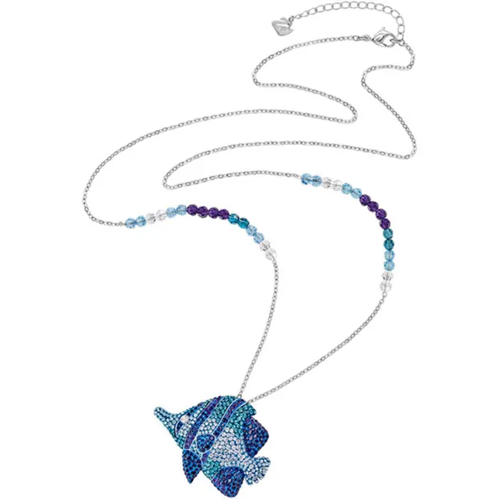 Swarovski Necklaces Swarovski Womens Necklace Enchanted Fish Crystal Pendant Metal Plating 5195533 Swarovski Necklaces Swarovski Womens Necklace Enchanted Fish Crystal Pendant Metal Plating 5195533
