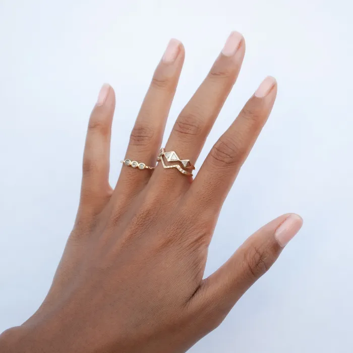 T Kahres Love Four Ways Ring Rings