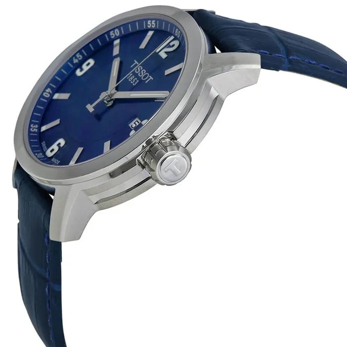 Tissot Watches Tissot Mens Quartz Watch PRC 200 Blue Dial Leather Strap T0554101604700 Tissot Watches Tissot Mens Quartz Watch PRC 200 Blue Dial Leather Strap T0554101604700
