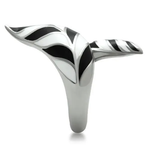 TK227 High polished no plating Stainless Steel Ring with No Stone Alamode Rings