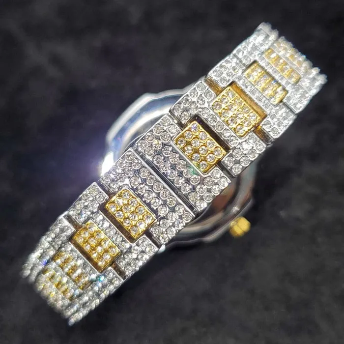VVS Jewelry Watches VVS Jewelry Chronograph Shine Iced out Watch