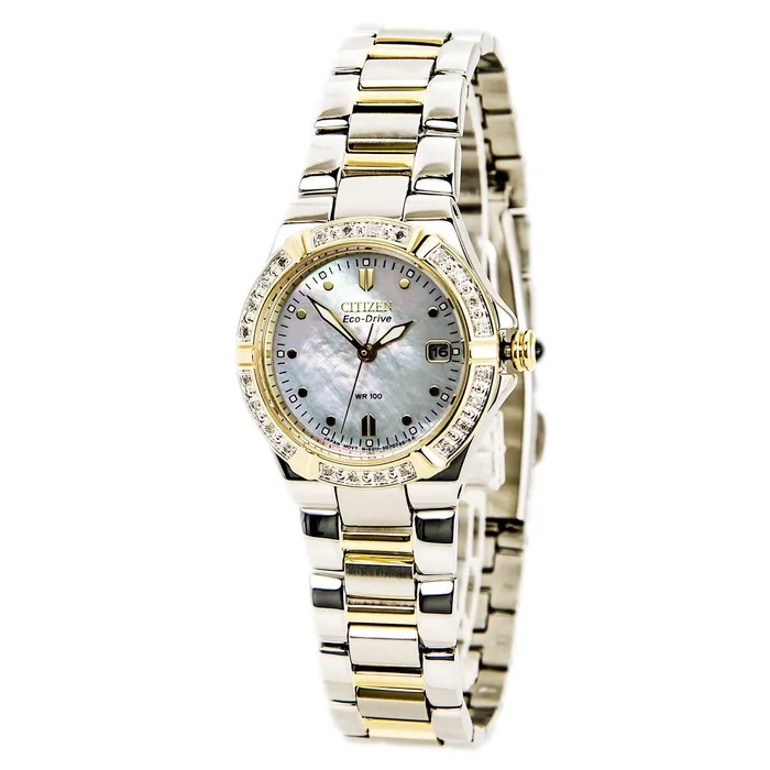 Watches Citizen Citizen Womens Riva Diamond Watch EW089457D