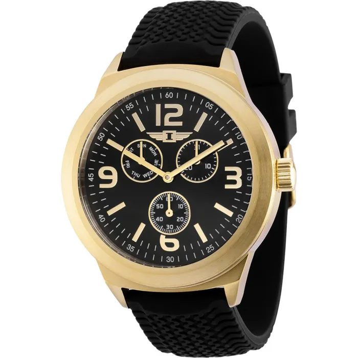 Watches Invicta Invicta Mens Watch I by Invicta Date Display Black Dial SS Case Strap IBI36529 Watches Invicta Invicta Mens Watch I by Invicta Date Display Black Dial SS Case Strap IBI36529