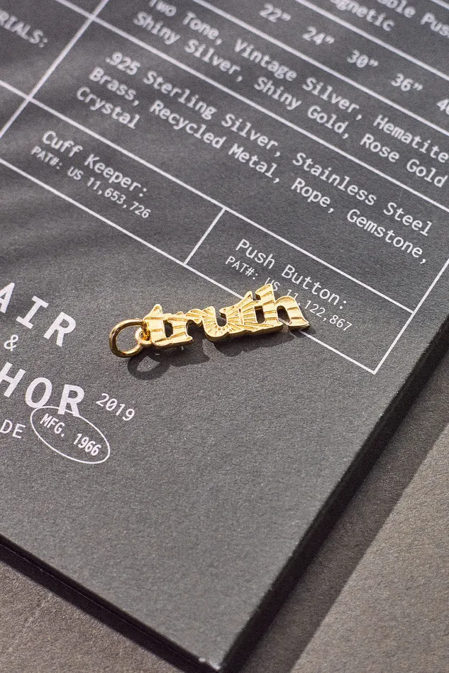 Air Anchor Charm Necklaces Truth Charm