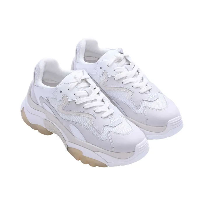ASH Rings ASH Womens White Silver Sneaker