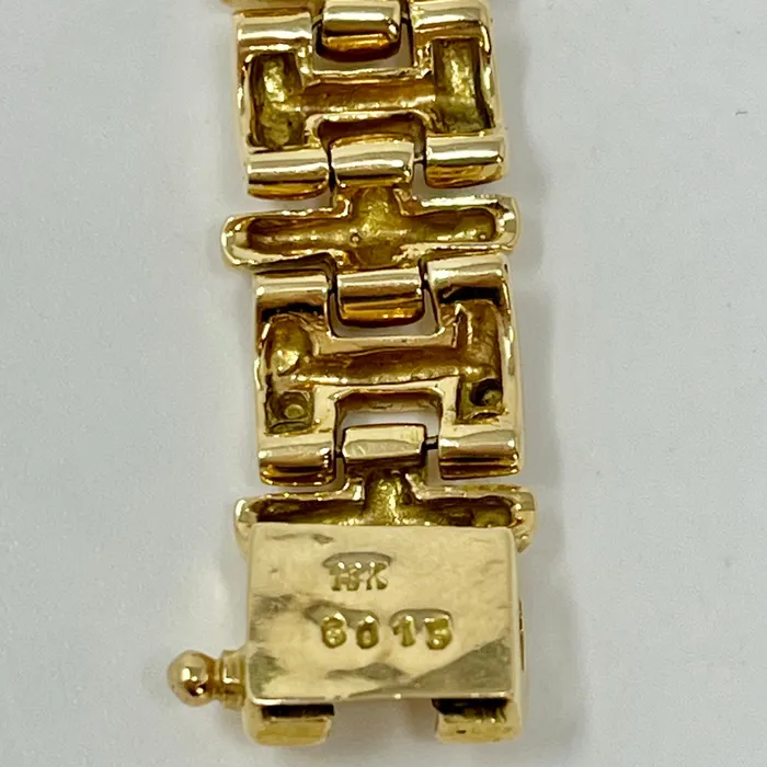 Bracelets 18K Gold Bracelet with Diamonds Jewelry