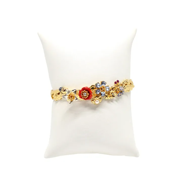 Bracelets Les Nereides Les Nereides Champs Dor Cuff Bracelet