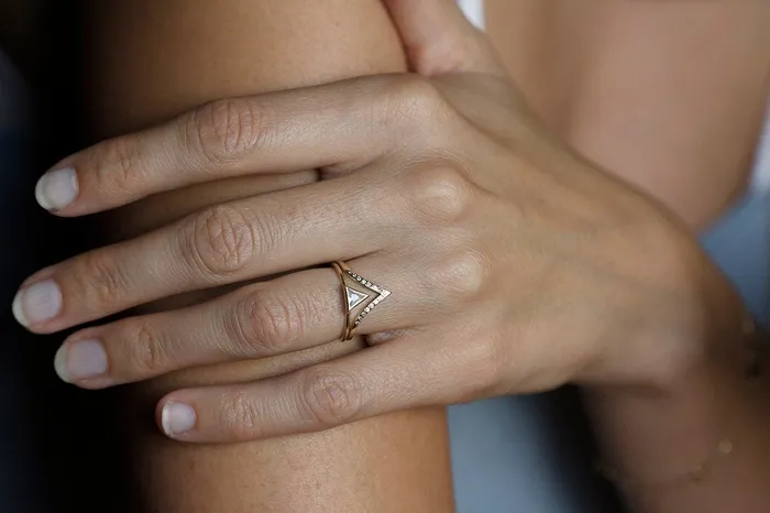 capucinne Rings Diamond Ring Set Engagement Ring Set
