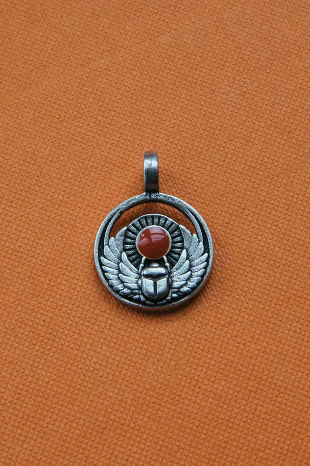 Charm Necklaces Air Anchor Begin Again Scarab Charm