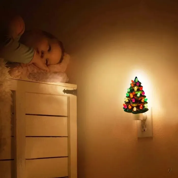 Christmas Tree Night Light wickedafstore Necklaces Christmas Tree Night Light wickedafstore Necklaces