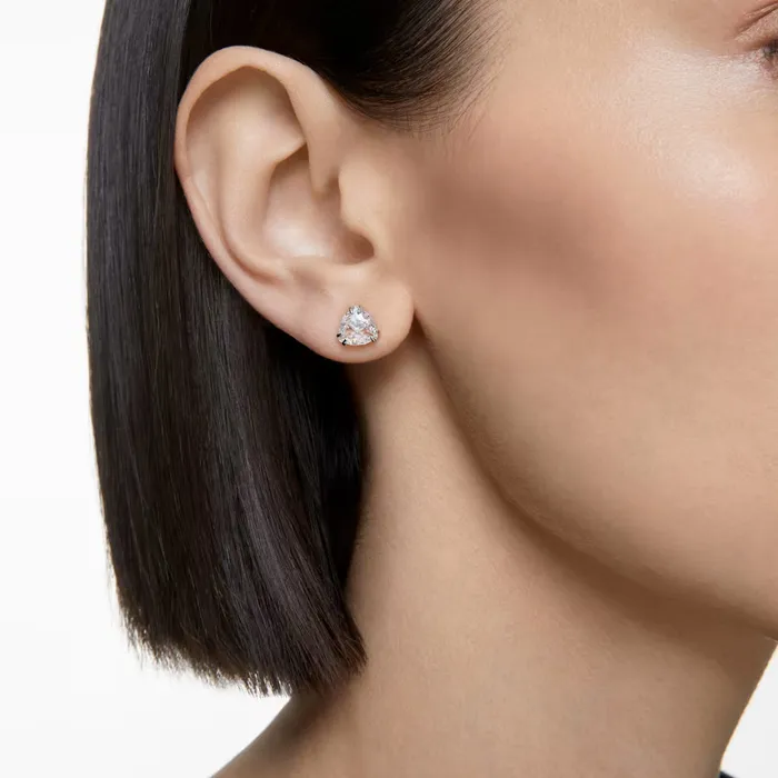 Earrings Swarovski Millenia Stud Earrings Trilliant cut crystal White Rhodium plated Swarovski Earrings Swarovski Millenia Stud Earrings Trilliant cut crystal White Rhodium plated Swarovski
